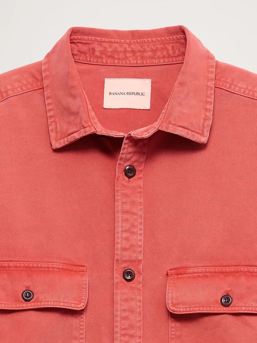 BANANA REPUBLIC COTTON TWILL OVERSHIRT